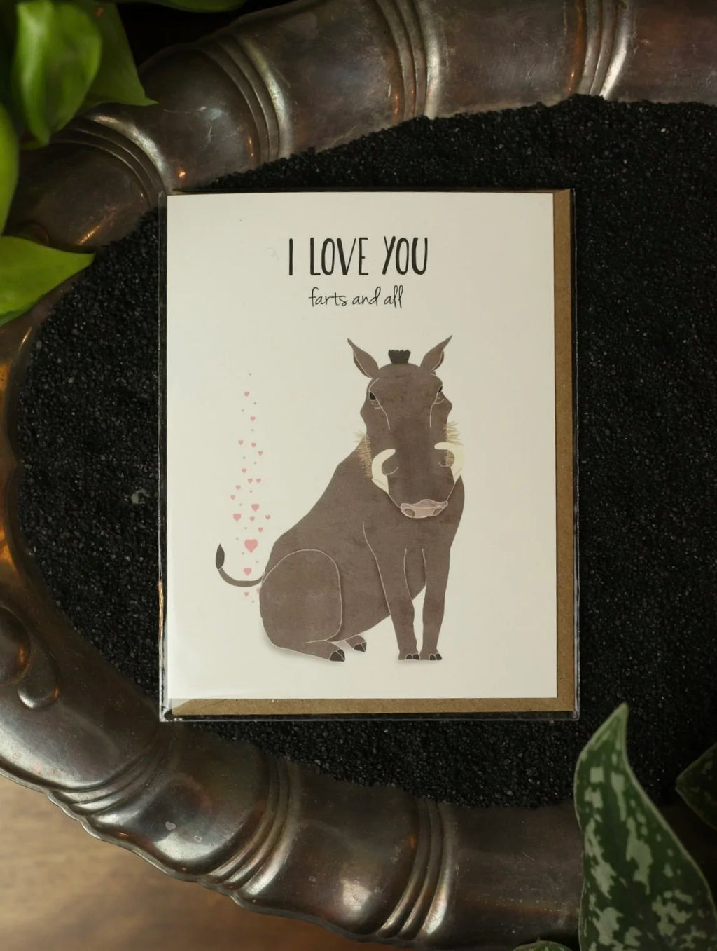 I love you farts and all card