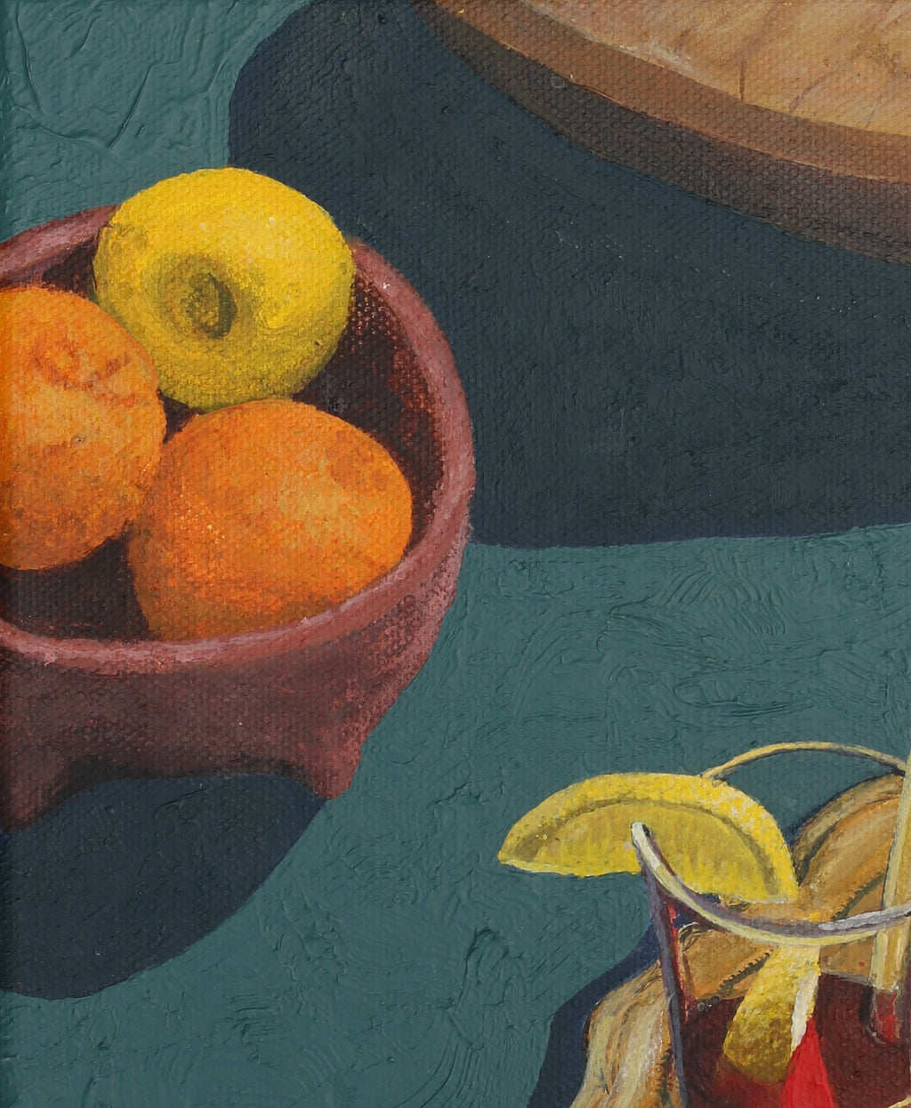 PREORDER Still Life of Aperol Spritz & Fruit Print
