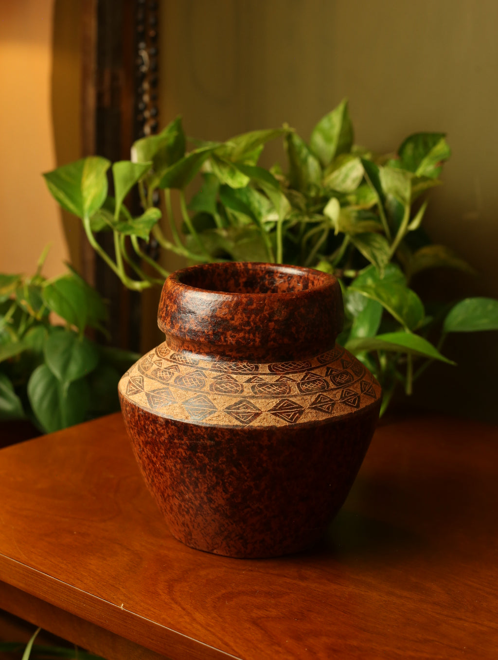 Tribal Short Vase