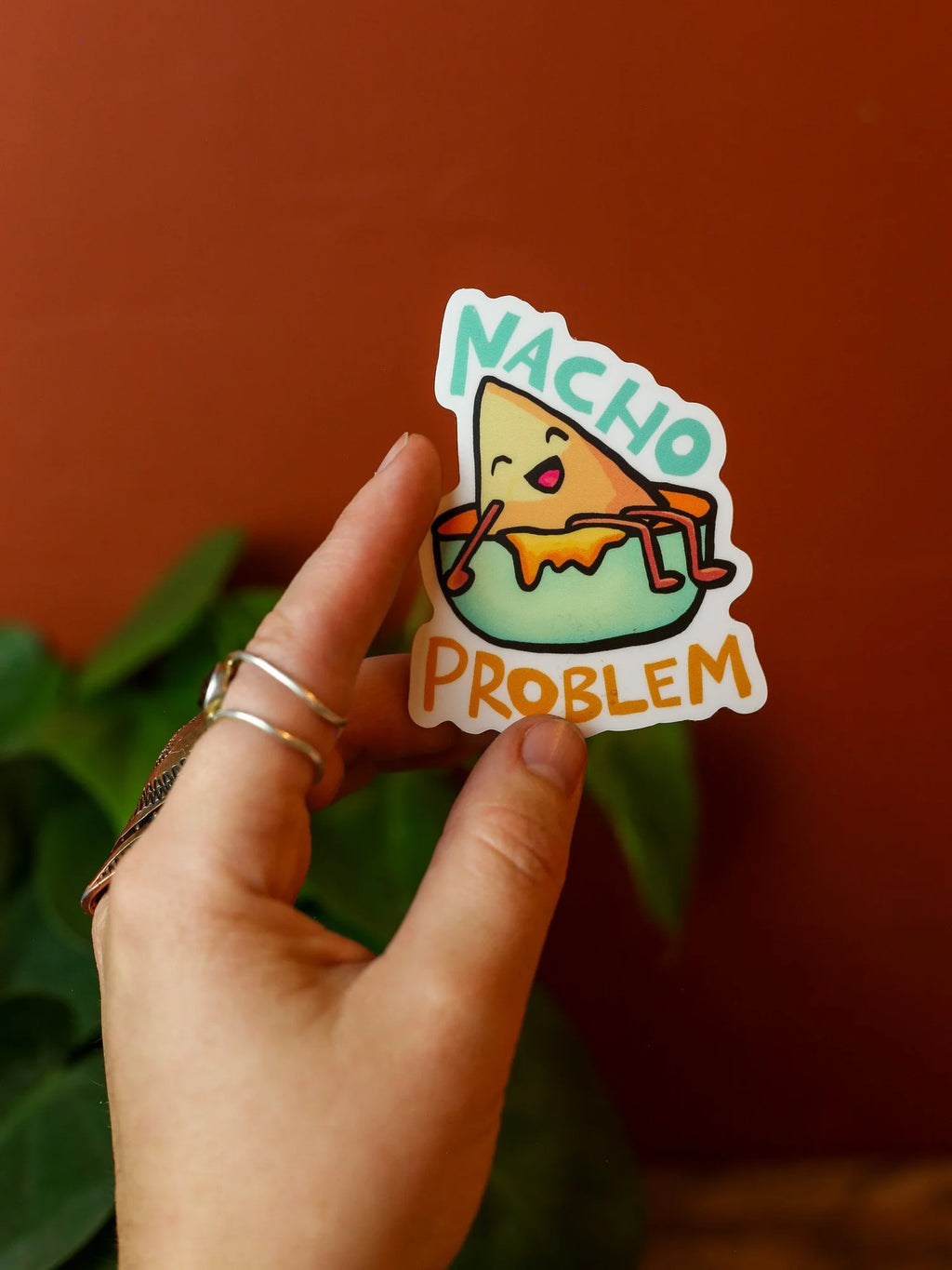 Nacho Problem Sticker