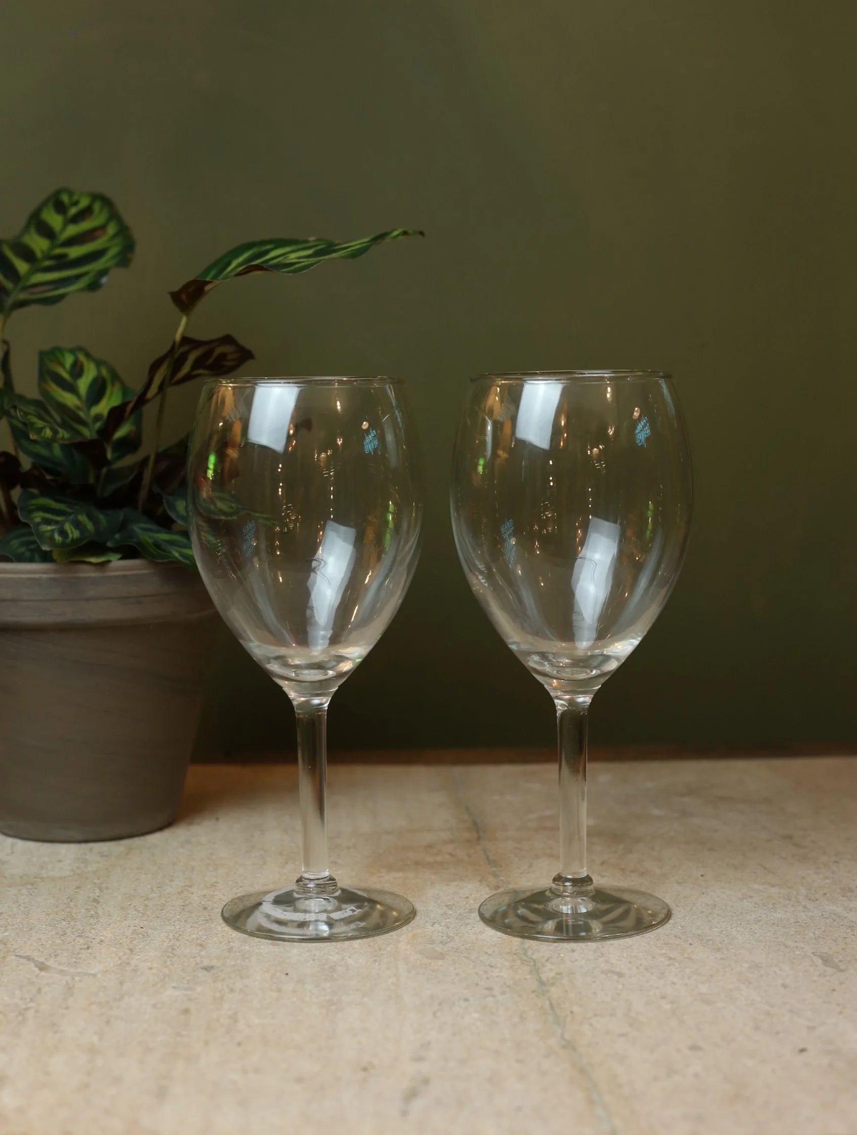 Teardrop Wine Glass
