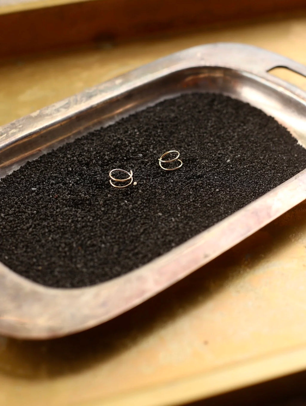Twist Double Hoop Earrings