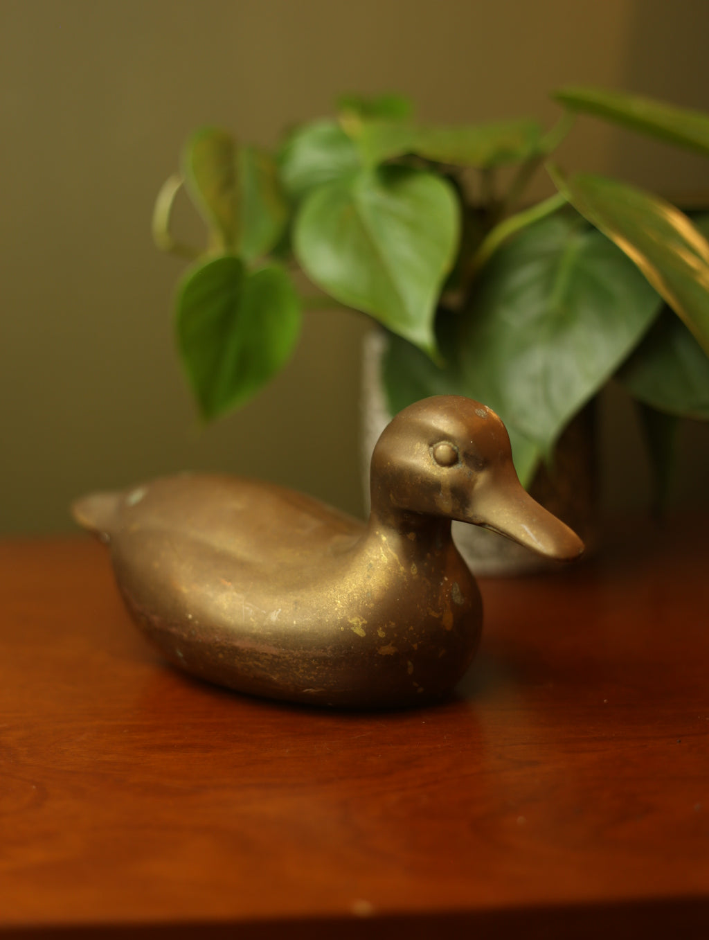 Brass Mallord Statue