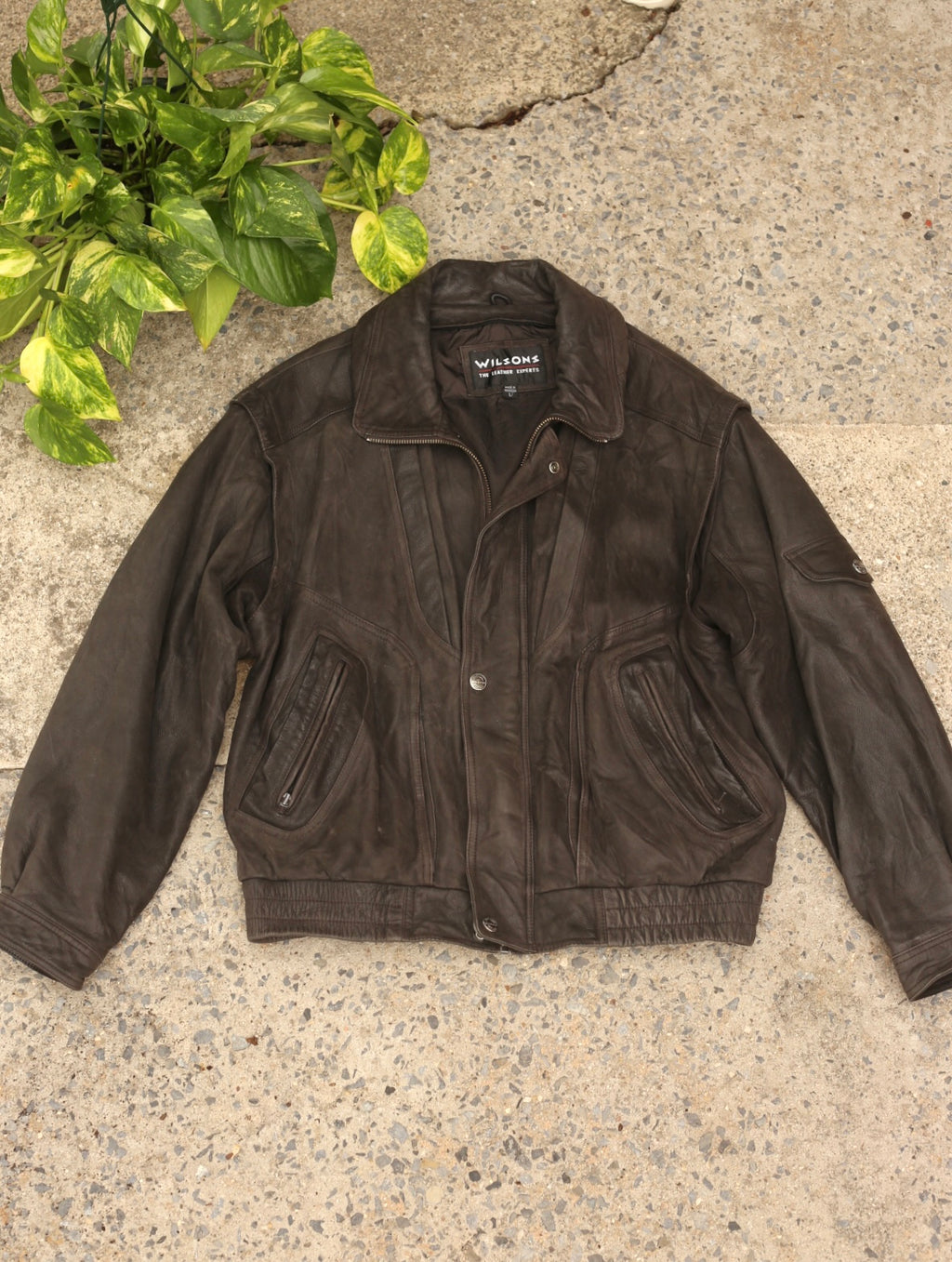 Wilsons Brown Leather Men's Jacket