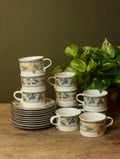 Garden Harvest Tea Cups & Plates