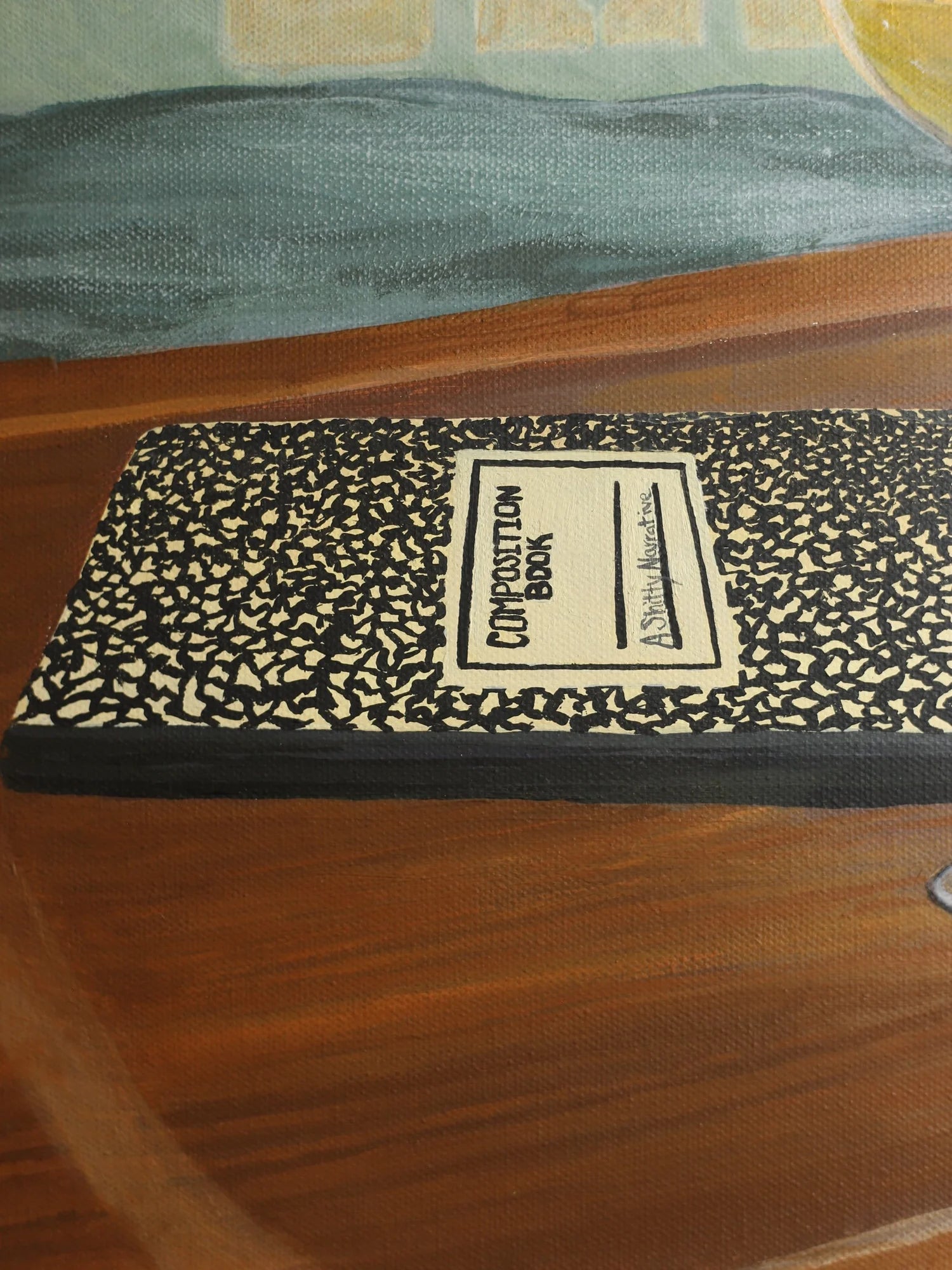 A Shitty Narrative Original Painting- 24" x 20"