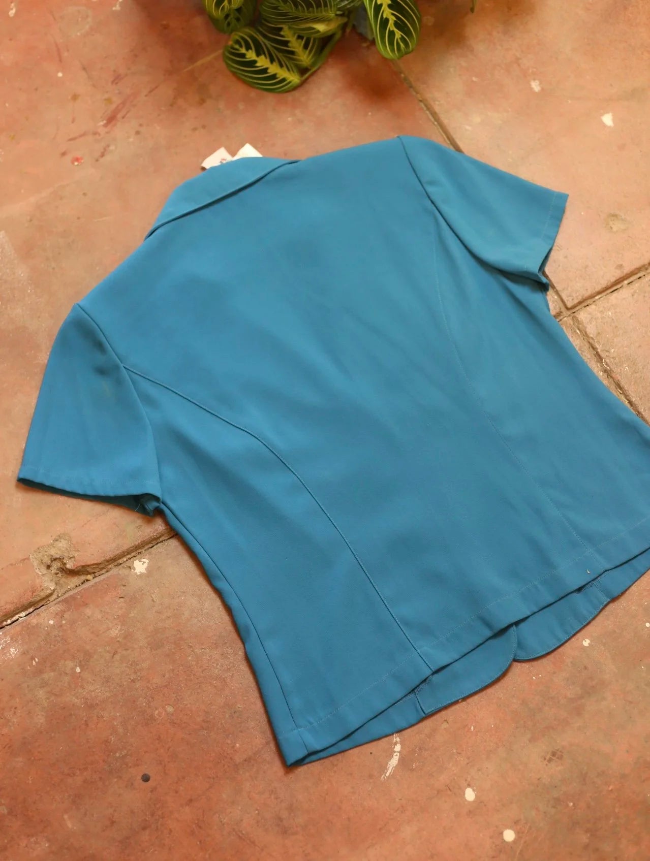 DJ Summers Teal Blouse