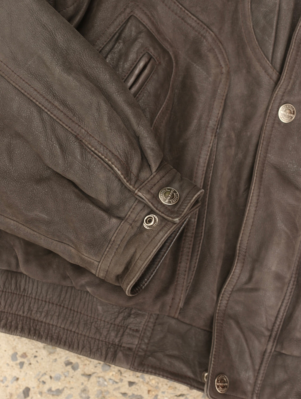 Wilsons Brown Leather Men's Jacket