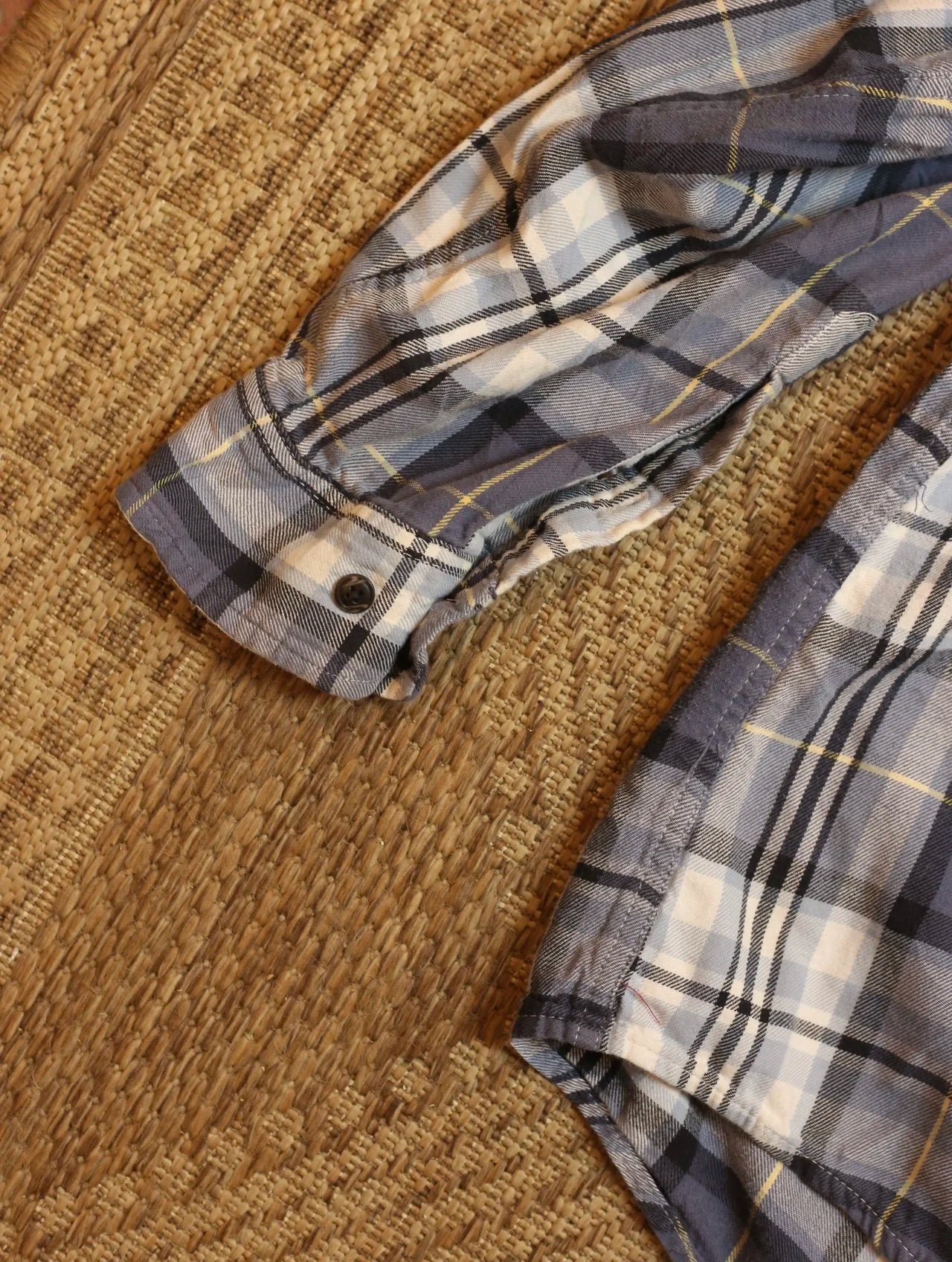 Blue & White Flannel