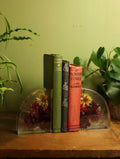 Dried Dahila & Mixed Flower Bookends