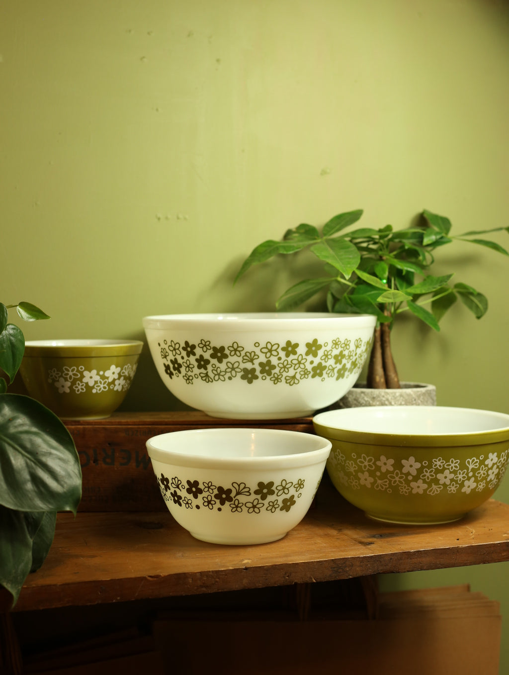 Spring Blossom Pyrex Bowl Set
