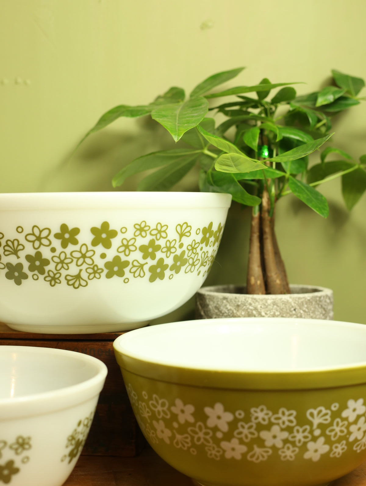 Spring Blossom Pyrex Bowl Set