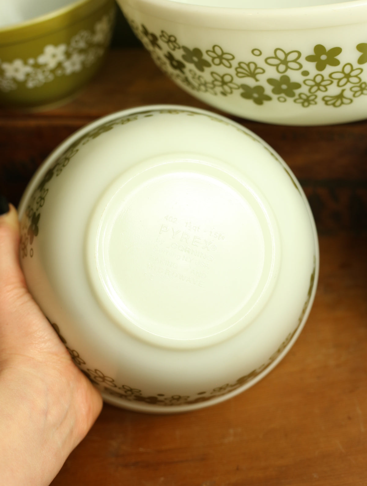 Spring Blossom Pyrex Bowl Set