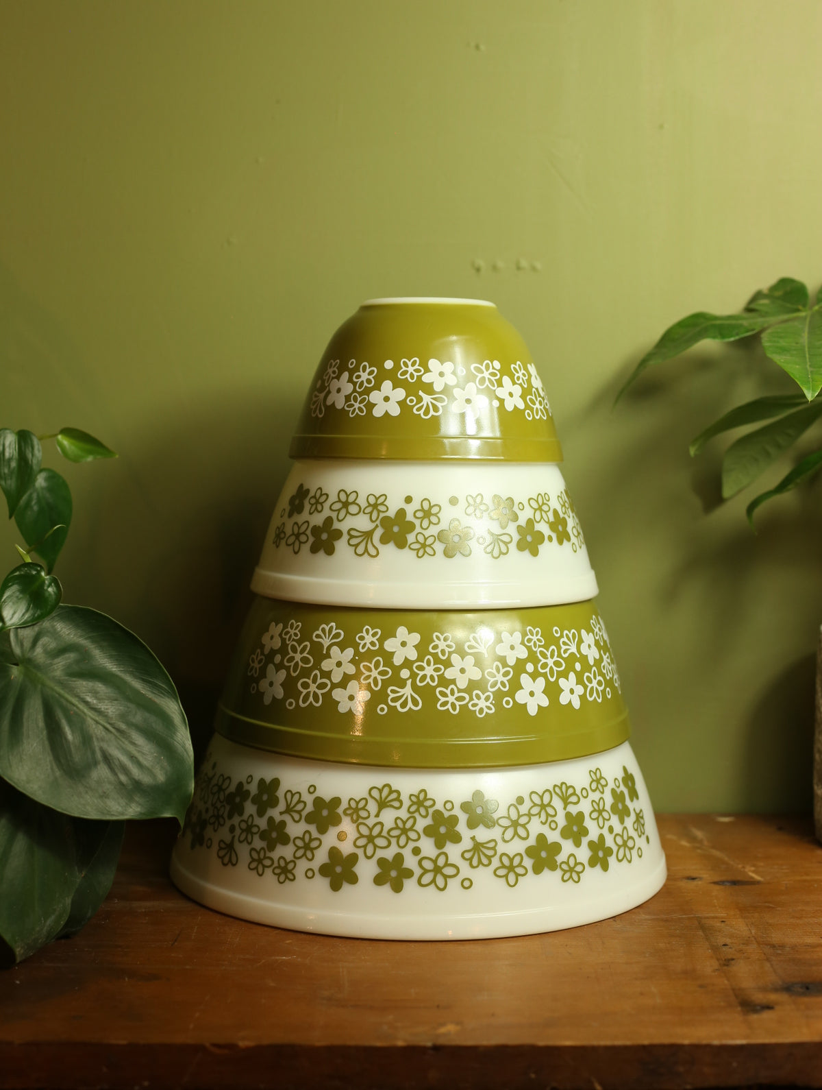Spring Blossom Pyrex Bowl Set