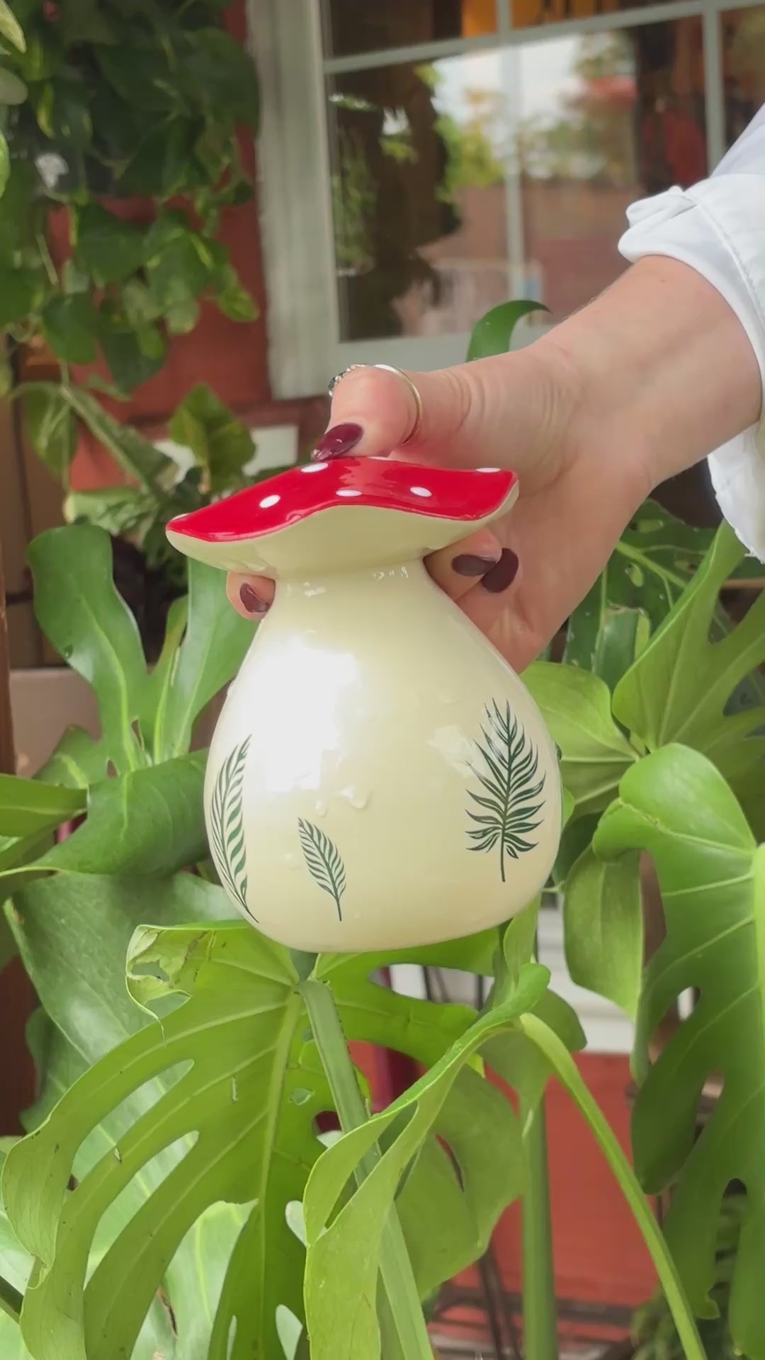 Mushroom Watering Bell